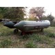 Колесо для лодки управляемое BVS Тележка носовая ТН-500 с пневматическим колесом