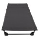 Розкладне ліжко Bo-Camp Quick Easy Grey 1304472 для кемпінгу та туризму, максимальне навантаження 120 кг