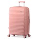 Чемодан Semi Line 24" M Розовый T5779-2 с жестким корпусом из полипропилена 4 колеса кодовый замок 63 л