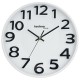 Настенные часы Technoline WT4100 White кварцевые бесшумные с белым циферблатом, диаметр 285 мм