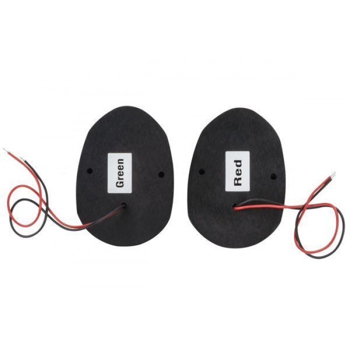 Ходові LED вогні чорні HF65-780 88х61мм для човнів і катерів IP66 потужність 0.8 Вт з вертикальним кріпленням