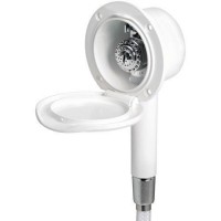 Душ палубный Classic EVO Mizar шланг 25 м белый хромированная латунь ASA-пластик Osculati