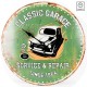 Настінні годинники Technoline 596579 Classic Garage механічні кварцеві діаметр 395 мм стильний ретро