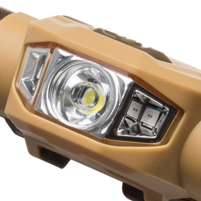 Налобний ліхтар Mactronic Tundra 215 Лм Холодний білий/Червоний/Зелений LED THL0111 3 LED з регулюванням яскравості 94 м