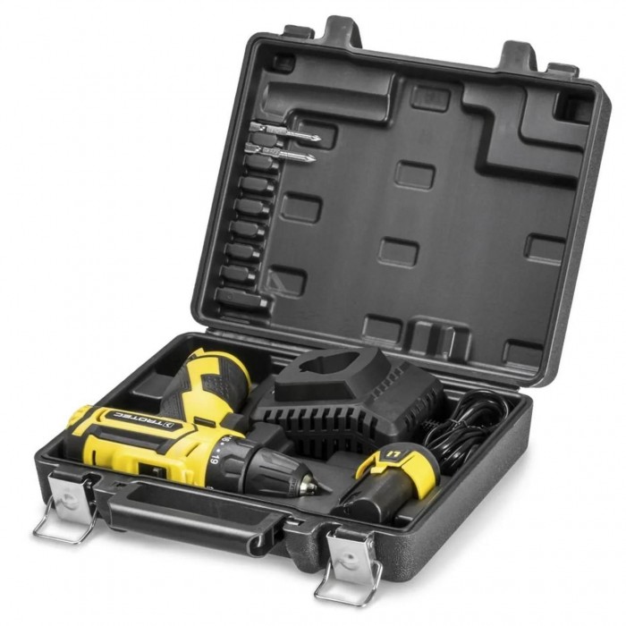 Аккумуляторная дрель-шуруповерт Trotec PSCS 11-12V 22 Нм Li-Ion 12В с быстрозажимным патроном