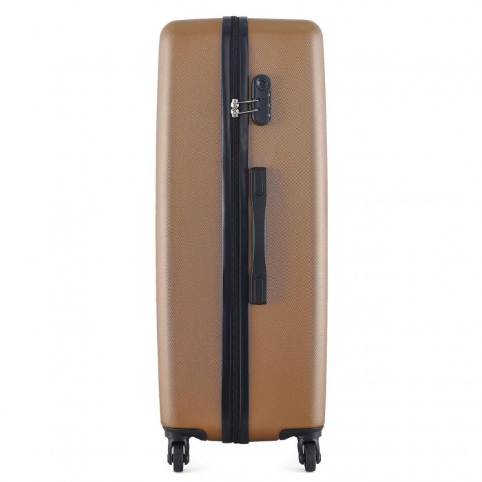 Чемодан Semi Line 28" L Коричневый T5693-3 с кодовым замком 4 колеса ABS-пластик 99 л для поездок