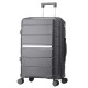 Чемодан Semi Line 28" L Графіт T5835-3 легкий з поліпропілену з кодовим замком та 4 колесами