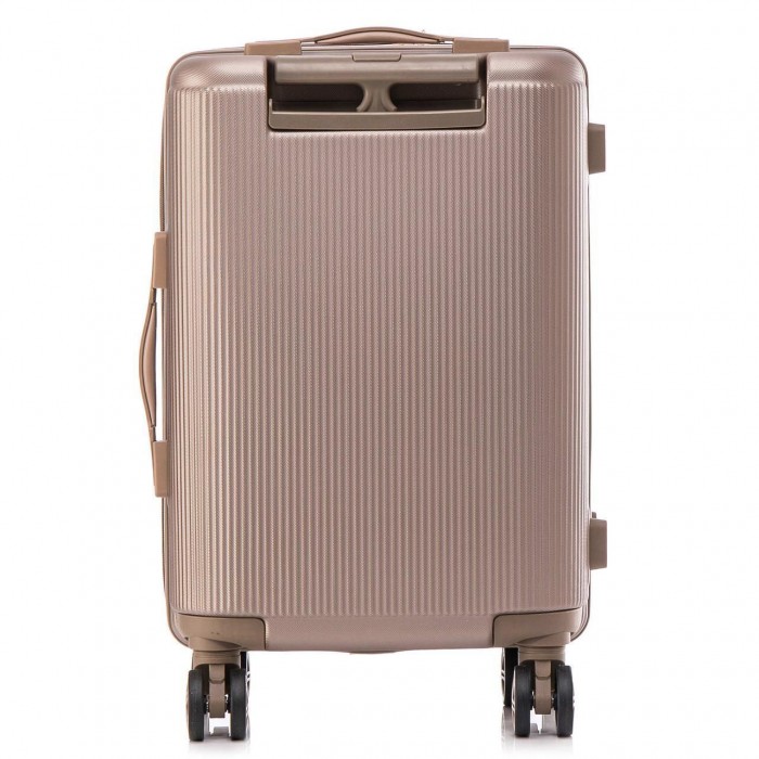 Чемодан Semi Line 20" S Шампань T5668-2 с кодовым замком, 4 колеса, ABS-пластик, 38 л для ручной клади
