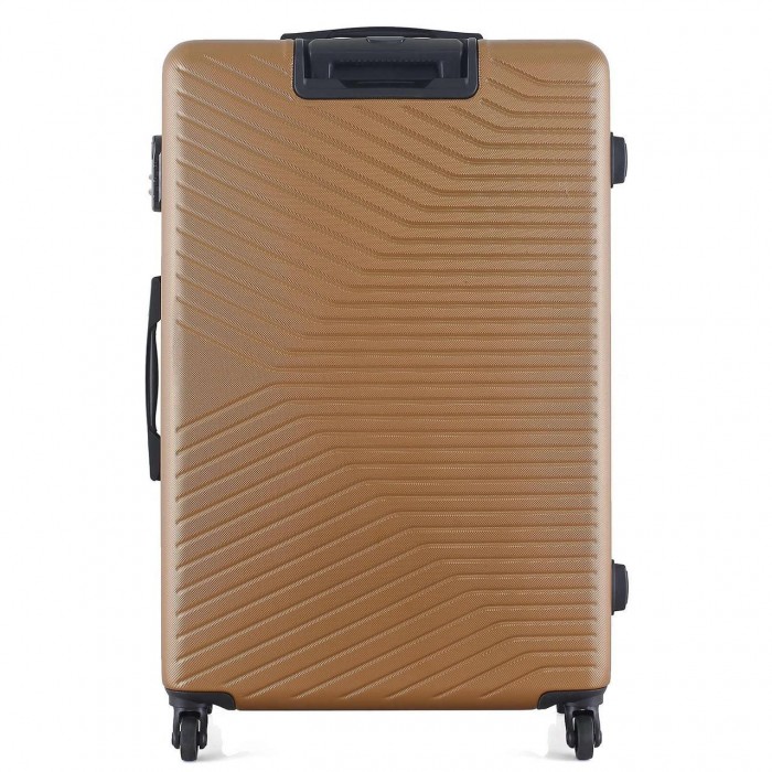 Чемодан Semi Line 28" L Коричневый T5693-3 с кодовым замком 4 колеса ABS-пластик 99 л для поездок