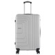 Чемодан Semi Line 28" L Светло-серый T5762-4 объем 101 л жесткий ABS 4 колеса кодовый замок алюминиевый