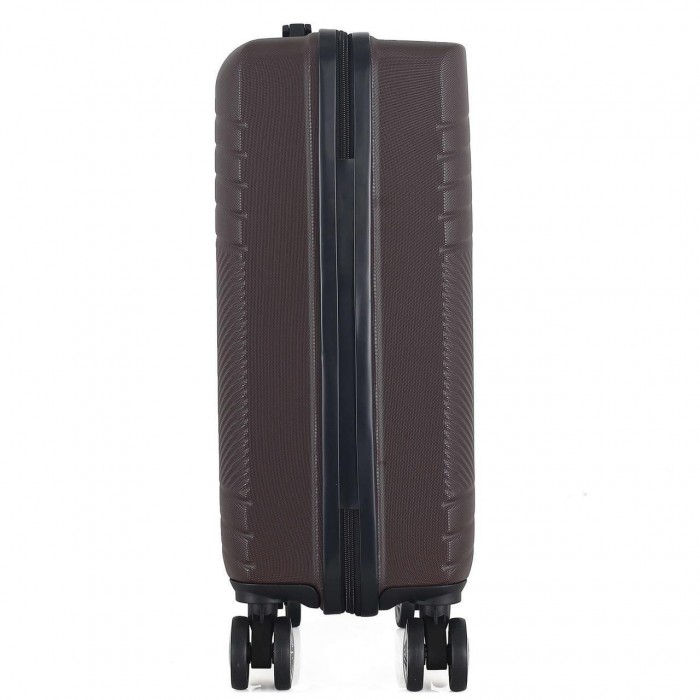 Чемодан Semi Line 20" S Коричневый T5788-1 ABS-пластик 4 колеса кодовый замок ручная кладь 35 л
