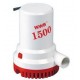 Помпа трюмная 94л/мин 1500GPH 12V WW-06207 для лодки и катера погружная мощный мотор