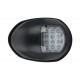 Ходові LED вогні чорні HF65-780 88х61мм для човнів і катерів IP66 потужність 0.8 Вт з вертикальним кріпленням