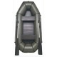 Надувная двухместная ПВХ лодка Grif boat GL-240S с ковриком слань