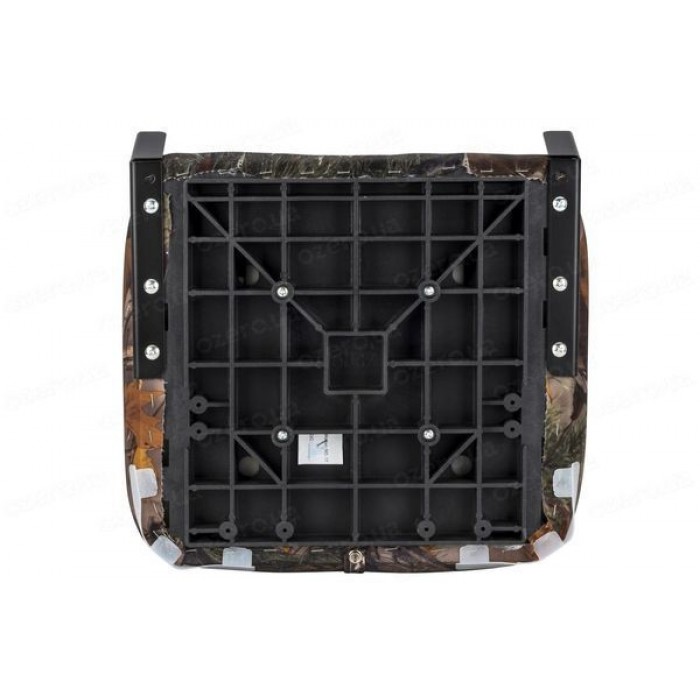 Суднове сидіння для човна, катера та яхти Low Back Bucket Seat, камуфляжний поліестер, 440х400 мм, складне