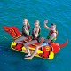 Буксируемый аттракцион плюшка для лодки катера и гидроцикла 3 местная WOW Wiener Dog