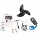 Електромотор для човна Haibo iPenguin P90 з GPS 24 V електроякір дистанційне керування 90 lbs тяги