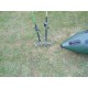 Утримувач спінінга в надувний ПВХ човен BVS Fishing Balloon4 Ground - функціональний аксесуар для риболовлі