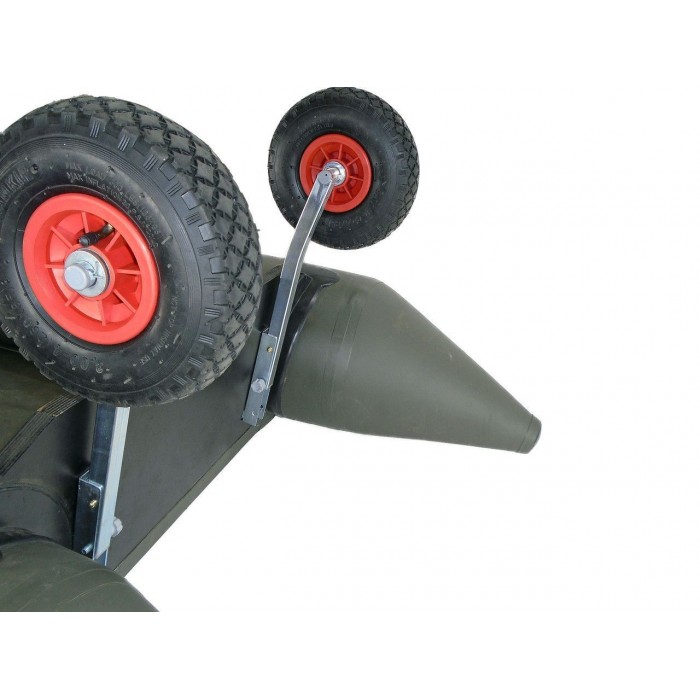 Транцеві колеса BVS КТ400 AVT автоматичні з вантажопідйомністю до 170 кг для надувних човнів