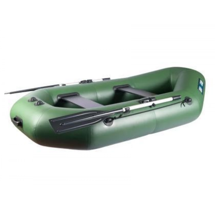 Надувная лодка Aqua-Storm ST 240 с DT, двухместная гребная с навесным транцем для мотора