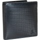 Мужское кожаное портмоне Semi Line RFID черное P8268-0 12 слотов для карт с защитой от считывания в подарочно