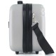 Бьюти-кейс Semi Line 18L Светло-серый T5762-1 для ручной клади ABS-пластик 2 отделения с ручкой и ремнем