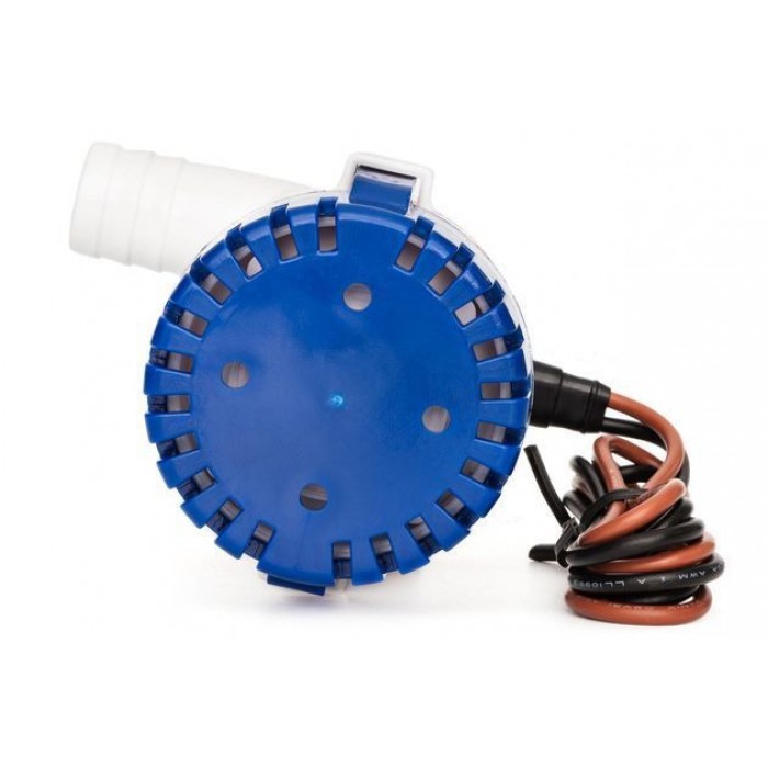 Помпа трюмная 550GPH 12 V WW-07101 для откачки воды из лодки и катера производительность 34 л/мин