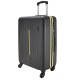Чемодан Semi Line 28" L Черный T5685-3 большой на 99 л жесткий с кодовым замком и 4 колесами