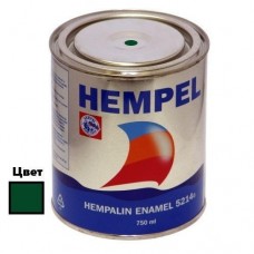 Фарба HEMPALIN ENAMEL зелена (Green) 750 мл. алкідна атмосферостійка для зовнішніх та внутрішніх робіт