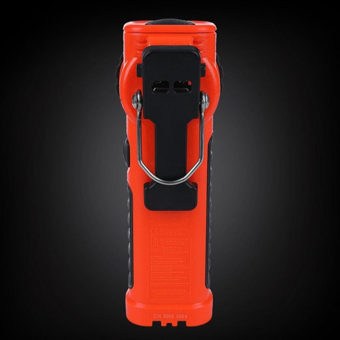 Ліхтар пожежний Mactronic M-Fire Guardian XR 240 Лм Ex-ATEX водонепроникний IP67 червоне світло, 8 режимів