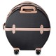 Чемодан Semi Line 24" M Черный/Розовый Крем T5671-3 с кодовым замком на 4 колесах, объем 49 л, ABS-пластик