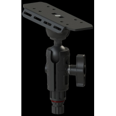 Алюминиевая платформа для эхолота BORIKA FASTen SLr220 с шаровым соединением 1.5" для мониторов 9-12" и