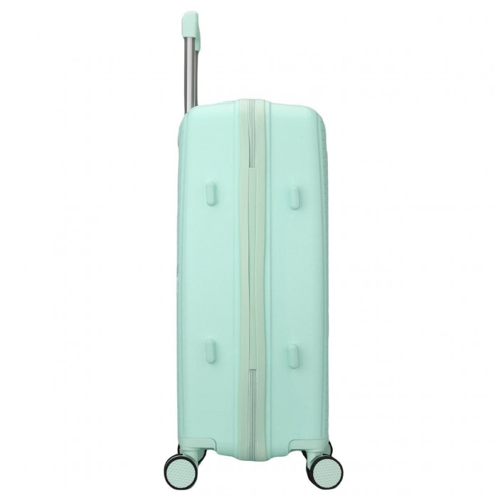 Чемодан Semi Line 28" L Мятный T5831-3 полипропилен 102 л с кодовым замком 4 колеса для поездок