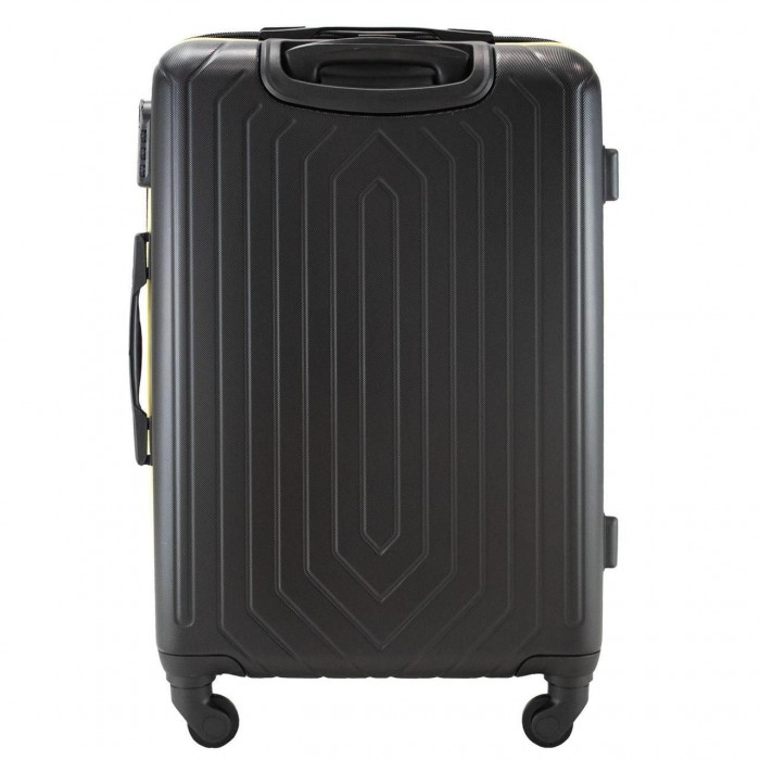 Чемодан Semi Line 28" L Черный T5685-3 большой на 99 л жесткий с кодовым замком и 4 колесами