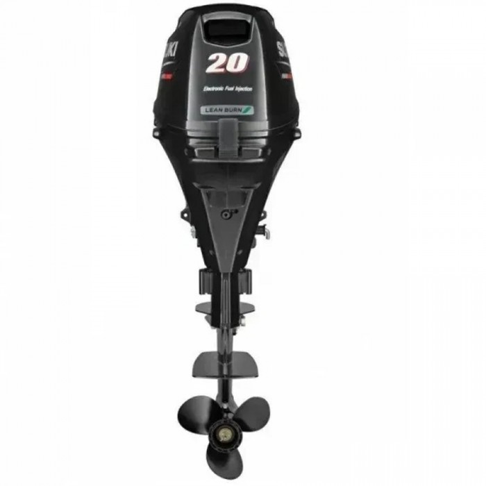 Лодочний мотор Suzuki DF 20 ATS 4-тактний з дистанційним керуванням, гідропідйомом та електростартером