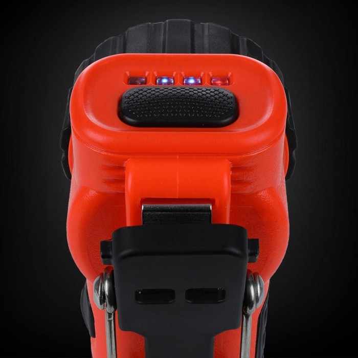 Ліхтар пожежний Mactronic M-Fire Guardian XR 240 Лм Ex-ATEX водонепроникний IP67 червоне світло, 8 режимів