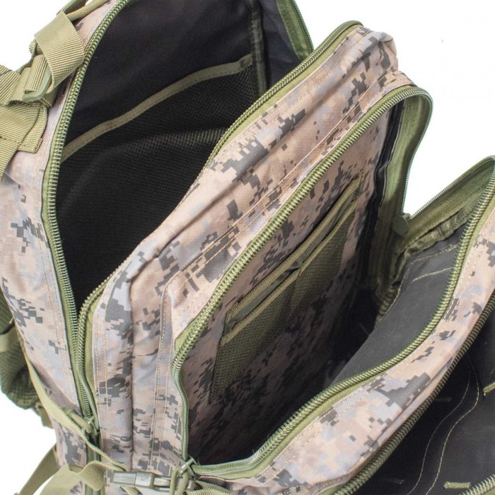Тактический рюкзак Semi Line 38 Camo A3047-3 объемом 38 л, материал 600D Polyester, система MOLLE
