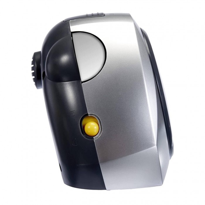 Настільні годинники Technoline Modell XXL Silver з гучним будильником, підсвіткою та кварцовим механізмом, 7 мелодій