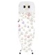 Дошка для прасування Casa Si Lady 122x38 Біла/Перли CS93574R267 сталева підлогова висотою 76-92 см