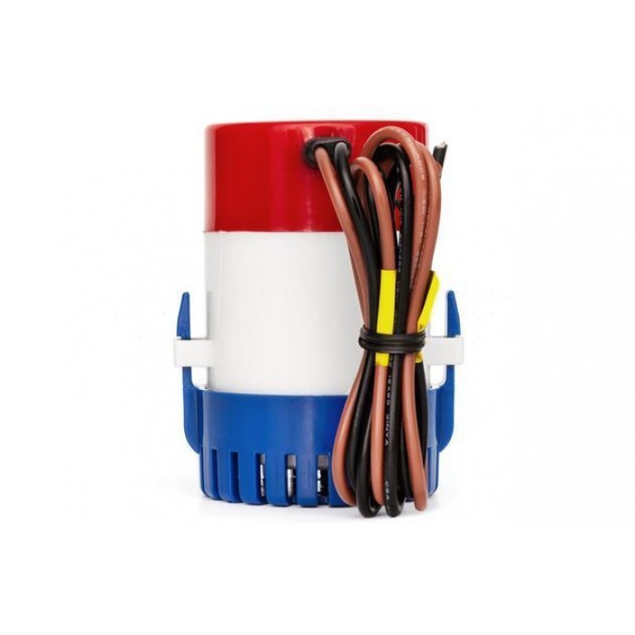Помпа трюмная 550GPH 12 V WW-07101 для откачки воды из лодки и катера производительность 34 л/мин