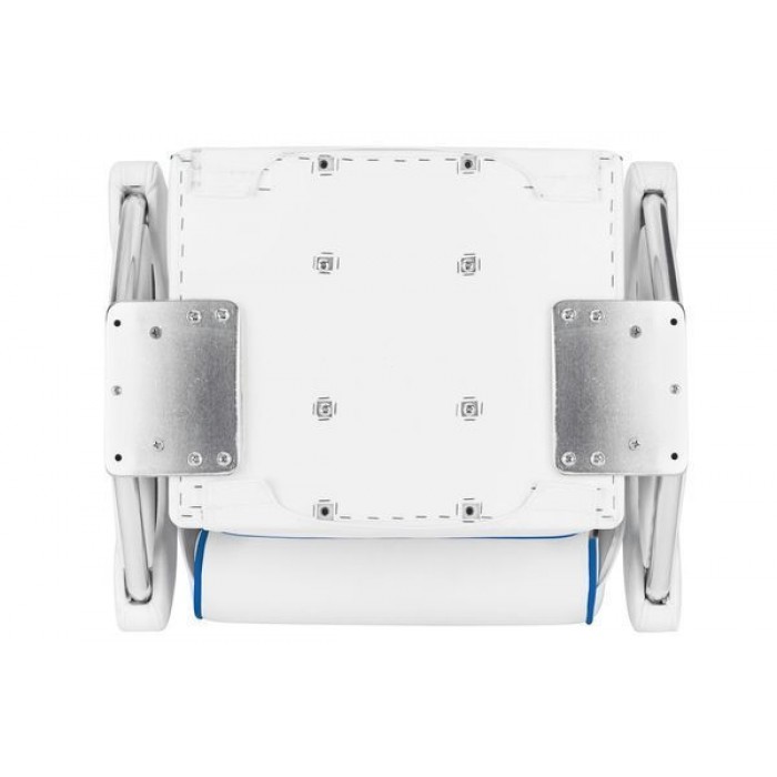 Сиденье для лодки и катера Twin 1006003 с системой flip-up движимой спинкой белое из морского винила 550