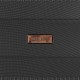 Чемодан Semi Line 24" M Черный T5787-2 ABS-пластик 4 колеса кодовый замок для путешествий объем 61 л