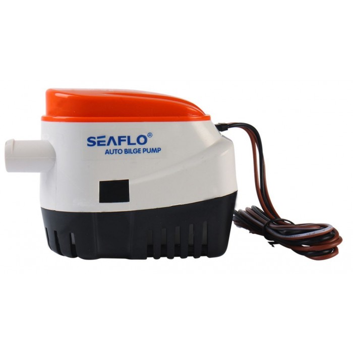 Автоматическая трюмная помпа 38л/мин SEAFLO SFBP1-G600-06 для лодки и катера с низким энергопотреблением и за