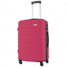 Чемодан Semi Line 28" L Темно-Рожевий T5633-3 з кодовим замком, 4 колеса, об'єм 93 л, ABS-пластик, жіночий
