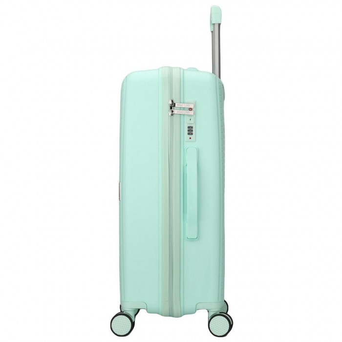 Чемодан Semi Line 28" L Мятный T5831-3 полипропилен 102 л с кодовым замком 4 колеса для поездок