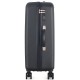 Чемодан Semi Line 24" M Черный T5787-2 ABS-пластик 4 колеса кодовый замок для путешествий объем 61 л