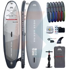 Надувна SUP дошка з підсвіткою 10’4″ Аква Марина GLOW світиться дошка для САП серфінгу