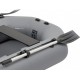Колібрі К-290Т (Kolibri K-290T) темно-сірий надувний гребний човен + слоінь-килимок