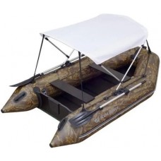 Тент від сонця для човна Kolibri K-280CT, KM-260, KM-280, світло-сірий