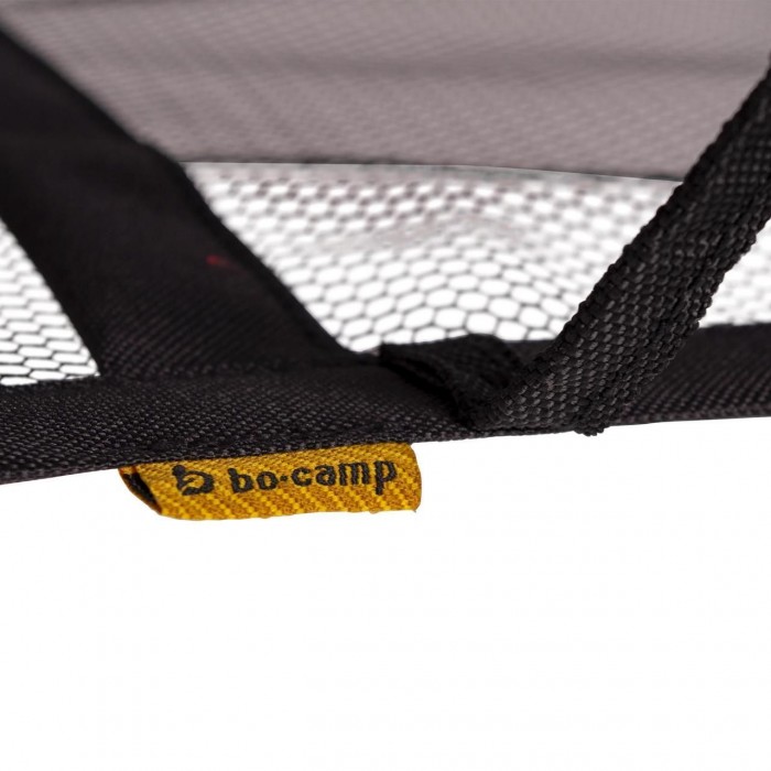Стіл Bo-Camp Melrose Овальний 120x80 см чорний/коричневий алюмінієвий кемпінговий каркас на 8 осіб